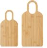 ZELLER 25720 Schneide-/ Servierbrett aus Bambus mit Griff, ca. 30,0 x 15,0 x 1,5 cm Bild 4