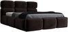 Polsterbett MAROKO 120x200 ohne Matratze mit Bettkasten und Lattenrost. Farbe: Espresso 6 Bild 3