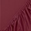 NatureMark 2er Pack Kinder JERSEY Spannbettlaken, Spannbetttuch 100% Baumwolle in vielen Größen und Farben MARKENQUALITÄT ÖKOTEX STANDARD 100 | 70x140 cm - bordeaux rot Bild 3