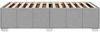 vidaXL Bettgestell ohne Matratze Hellgrau 90x200 cm Stoff 3284804 Bild 5