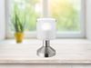 LED Tischleuchte Silber matt ON/OFF über Touch Sensor, Höhe 17cm Bild 4