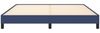 vidaXL Bettgestell ohne Matratze Blau 180x200 cm Stoff 346742 Bild 5