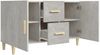 Sideboard, Kommode Betongrau 100x36x60 cm Holzwerkstoff j1142p Bild 5