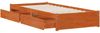 vidaXL Bettrahmen mit Schubladen 3 pcs Wachsbraun Kiefernholz 3423812 Bild 4