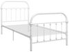 Bettgestell Weiß Metall 90×200 cm [284492] Bild 2