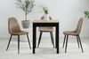 Finori Capri 81A Esstisch, Dekor Artisan Oak / schwarz | Maße ca. (B/H/T): 60 x 76 x 67 cm Bild 3