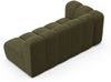 Micadoni Modulares Sofa Lupine 3-Sitzer Links Chenille Eden Grün Bild 3
