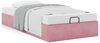 vidaXL Ottoman-Bett ohne Matratze Rosa 100x200 cm Samt 3310948 Bild 4