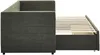 Vente-unique - CAMITY Bett Stoff Grün - B 93 cm x H 76 cm x L 223 cm Bild 5