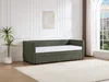Vente-unique - CAMITY Bett Stoff Grün - B 93 cm x H 76 cm x L 223 cm Bild 2