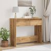 vidaXL Konsolentisch Artisan-Eiche 89x41x76,5 cm Holzwerkstoff 856775 Bild 3