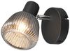 Trio Leuchten Spot Tarifa E14 schwarz matt Metall/Glas Bild 2