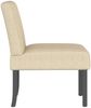 vidaXL Polsterstuhl Creme Stoff 352456 Bild 4