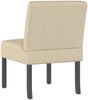 vidaXL Polsterstuhl Creme Stoff 352456 Bild 5