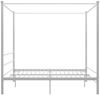 vidaXL Himmelbett Weiß Metall 200x200 cm 325070 Bild 3