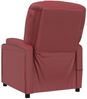 vidaXL Massagesessel Weinrot Kunstleder 342716 Bild 5