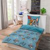 SkyBrands Bettwäsche Tom&Jerry Hellblau Renforcé 135 x 200 + 80 x 80 cm Bild 5