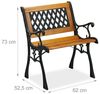 Relaxdays Niedriger Gartenstuhl Holz Bild 5