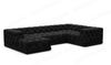 Sofa Dreams Wohnlandschaft Designer Stoff Sofa Palma U Form Samtstoff Stoffsofa Bild 4