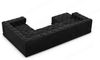 Sofa Dreams Wohnlandschaft Designer Stoff Sofa Palma U Form Samtstoff Stoffsofa Bild 3