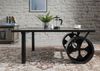 Couchtisch Mango 110x80x43 grau lackiert Railway #233 Bild 3
