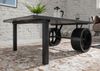 Couchtisch Mango 110x80x43 grau lackiert Railway #233 Bild 4