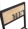 Stuhl Mango 45x46x92 natur bedruckt FACTORY #109, 2er Set Bild 3