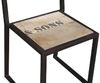 Stuhl Mango 45x46x92 natur bedruckt FACTORY #109, 2er Set Bild 2