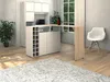 Vente-unique - VINALO Barmöbel Holz, Platte BeigeWeiß - B 39,5 cm x H 94,3 cm x L 213,4 cm140 cm Bild 2