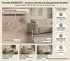 99rooms Cozy Polsterbett 140x200 cm Chenille APHRODITE Pazifik Bild 5