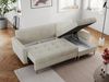 Ecksofa mit Schlaffunktion, Universal Schlafsofa - COLIN, Beige, Velours Bild 4