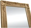 Vente-unique - Standspiegel mit Zierleiste - Eukalyptusholz - 50 x 170 cm - Goldfarben - HONORE Bild 4