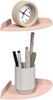 vidaXL Schwebendes Regal mit Regal 2 pcs Rosa 15 x 15 x 2 cm 8004076 Bild 3
