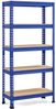 Yaheetech Standregal 70 cm L × 30 cm B × 150 cm H Schwerlastregal, 1-tlg, Kellerregal mit 5 Verstellbaren Ablagen Bild 4
