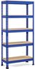 Yaheetech Standregal 70 cm L × 30 cm B × 150 cm H Schwerlastregal, 1-tlg, Kellerregal mit 5 Verstellbaren Ablagen Bild 5