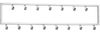 Wandgarderobe Stahl Silber 80x20x4cm Design Hakenleiste Flur Bild 2