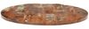 vidaXL Tischplatte Ø 80x1,5 cm Rund Altholz Massiv 370029 Bild 4