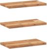 vidaXL Schweberegale 3 Stk. 40x20x2 cm Massivholz Akazie Ölbehandelt 3279497 Bild 2