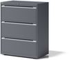 Hängeregistraturschrank Essentials, 3 Hängeregistratur à H 304 mm, Farbe anthrazitgrau Bild 3