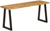 vidaXL Bank Baumkante 105 cm Massivholz Akazie 372754 Bild 4