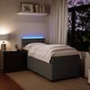Boxspringbett mit Matratze 190x90 cm Dunkelgrau Samt 3288774 Bild 4