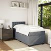 Boxspringbett mit Matratze 190x90 cm Dunkelgrau Samt 3288774 Bild 5