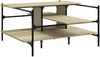 vidaXL Couchtisch Sonoma-Eiche 100x100x48,5 cm Holzwerkstoff 842312 Bild 2
