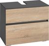 Home affaire Waschbeckenunterschrank Wisla Siphonausschnitt, Push-to-open-Funktion, Breite 60cm, Höhe 55 cm Bild 3