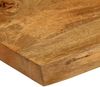 vidaXL Tischplatte mit Baumkante 120x60x2,5 cm Massivholz Mango 370768 Bild 5