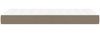 vidaXL Taschenfederkernmatratze Mittel Taupe 120x190x20 cm Stoff 4007145 Bild 4