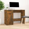 Schreibtisch Holzwerkstoff, Räuchereiche, 100 x 50 x 75 cm Bild 2