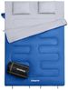 KingCamp Doppeldeckenschlafsack Deckenschlafsack Oxygen 250 D, 2 Personen Doppel Schlafsack XL Lang -3°C Bild 4