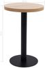 vidaXL Bistrotisch Hellbraun 50 cm MDF [286418] Bild 5