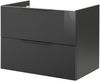 FACKELMANN LUNA Waschbeckenunterschrank 80 cm breit, Anthrazit Bild 1